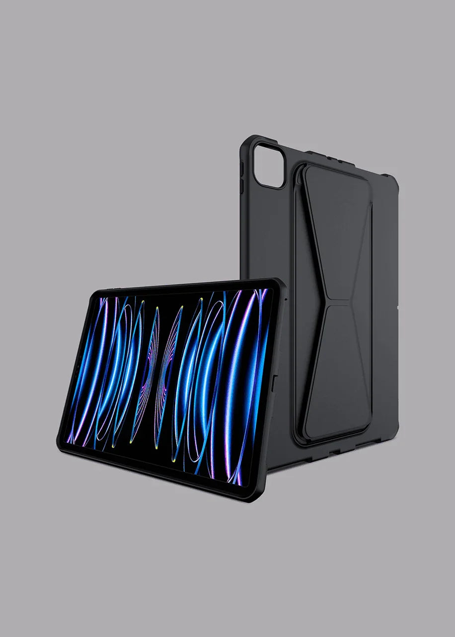 Itskins Spectrum Stand Case For iPad Pro 11 (1st, 2nd, 3rd & 4th Gen.) - Black - Tashqila Itskins Spectrum Stand Case For iPad Pro 11 (1st, 2nd, 3rd & 4th Gen.) - Black - Tashqila